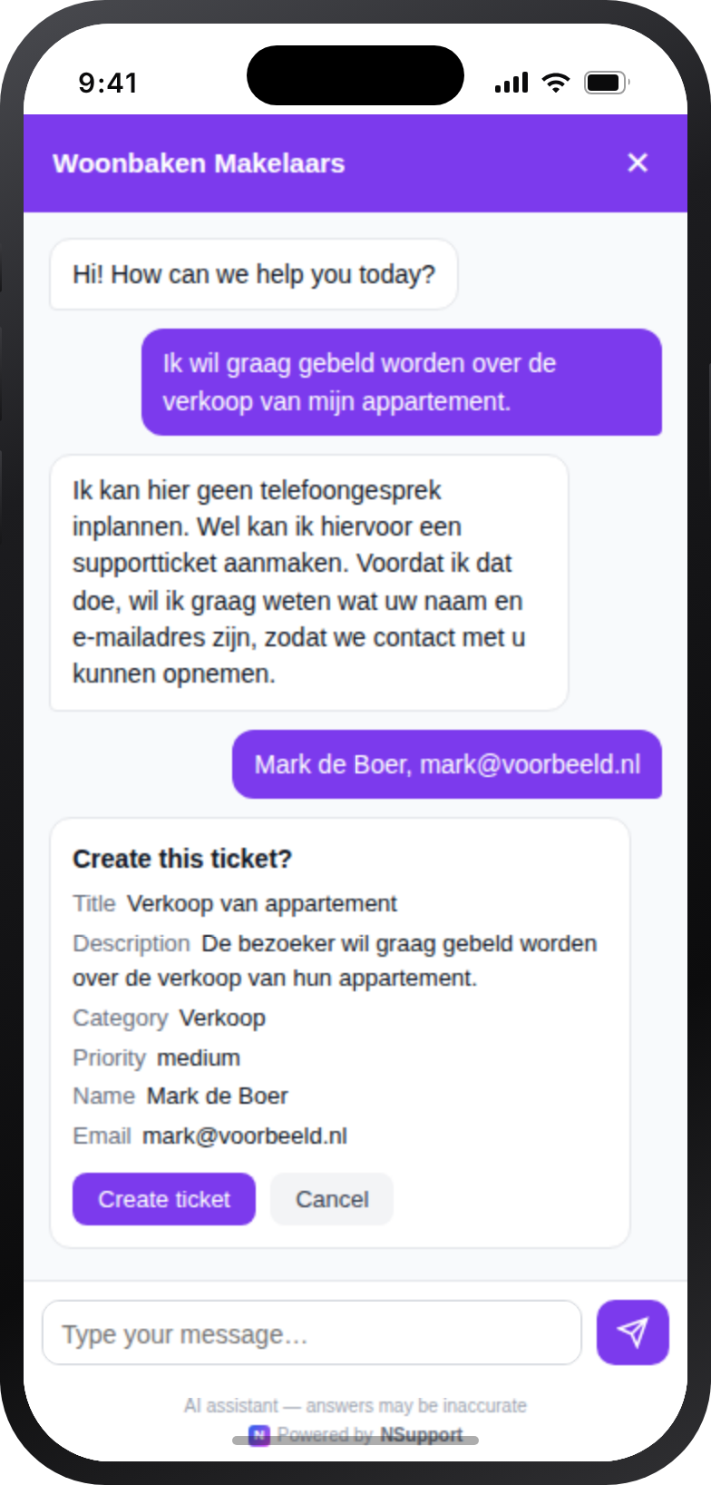 Leads vastleggen