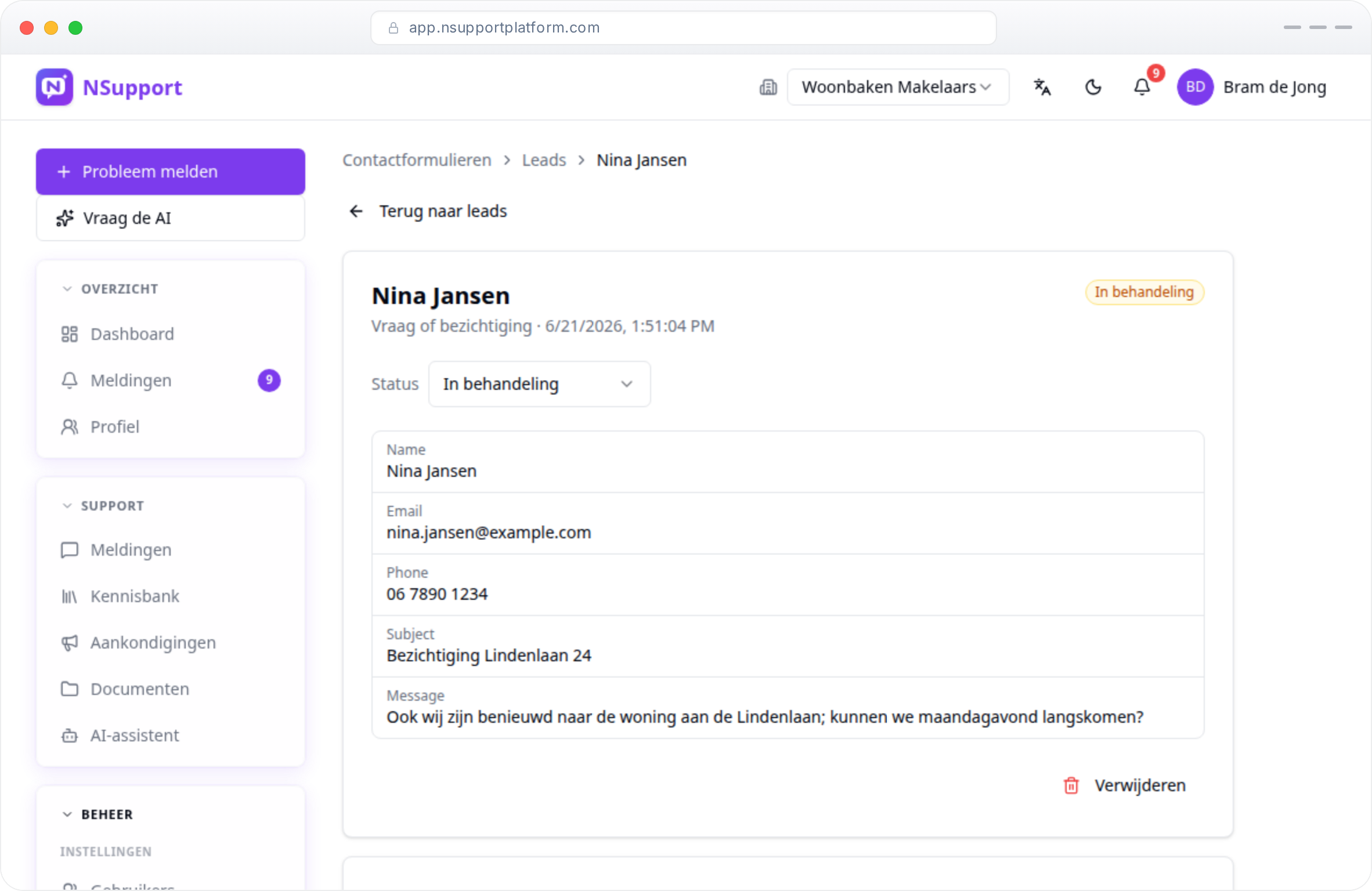 Notities & opvolging